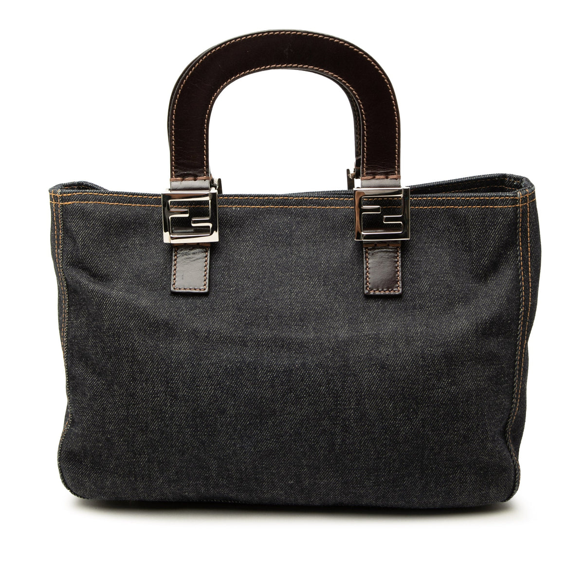 Fendi Denim Twins Tote