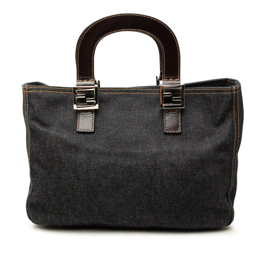 Fendi Denim Twins Tote