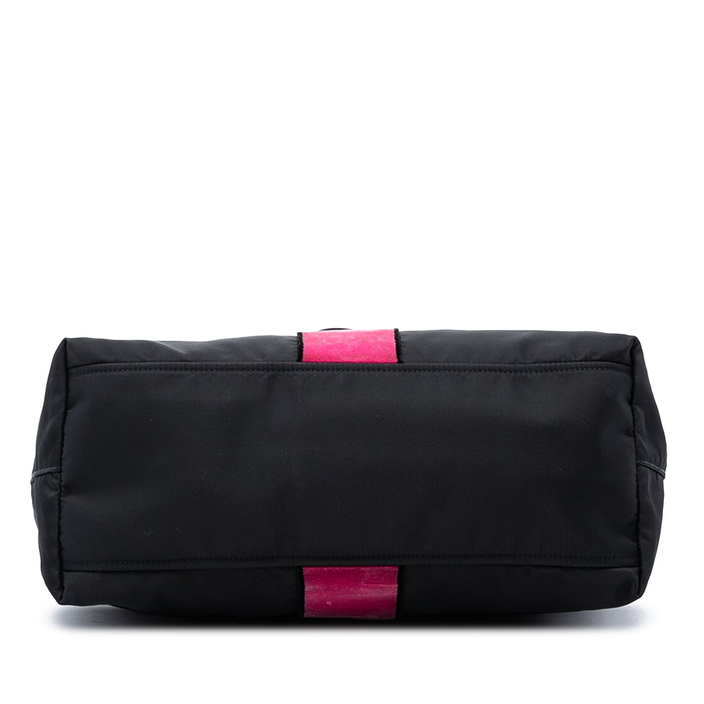 Prada Tessuto Velluto Ricamo Trompe L oeil Tote