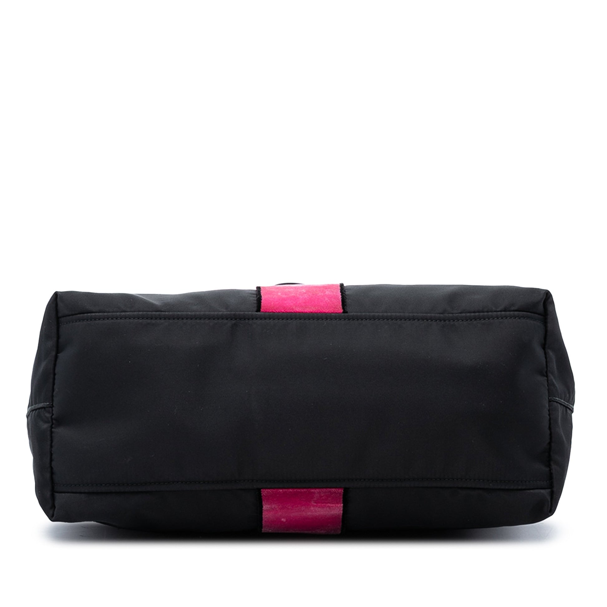 Prada Tessuto Velluto Ricamo Trompe L oeil Tote