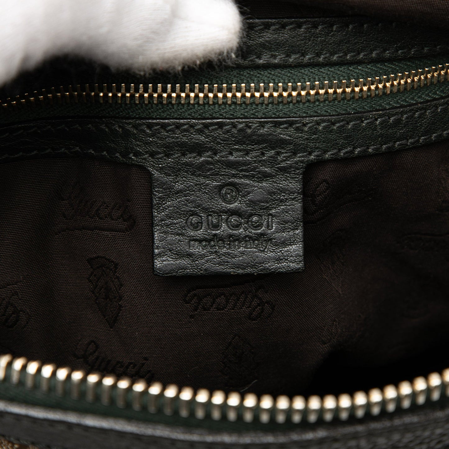 Medium GG Canvas Charm Dome Satchel