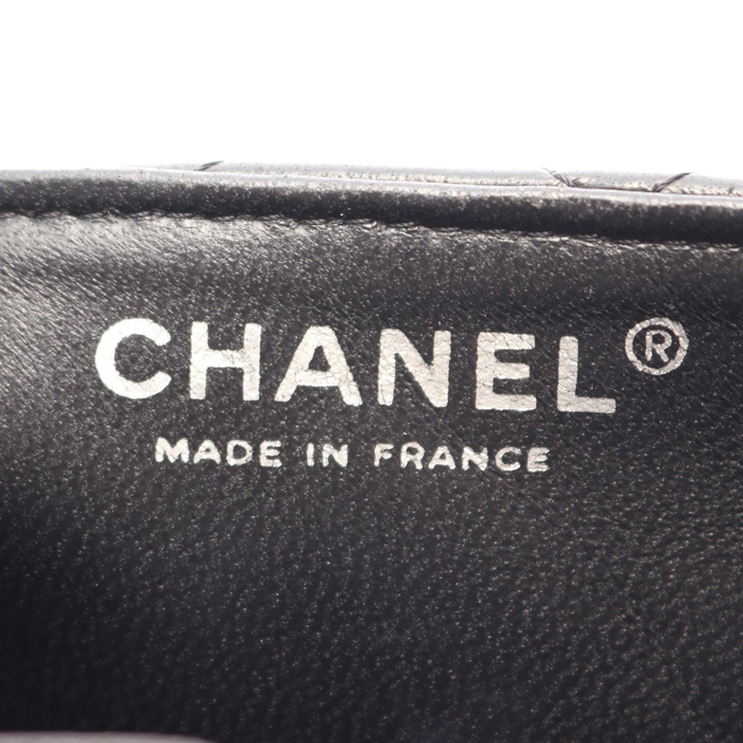 Chanel CC Quilted Lambskin East West Flap