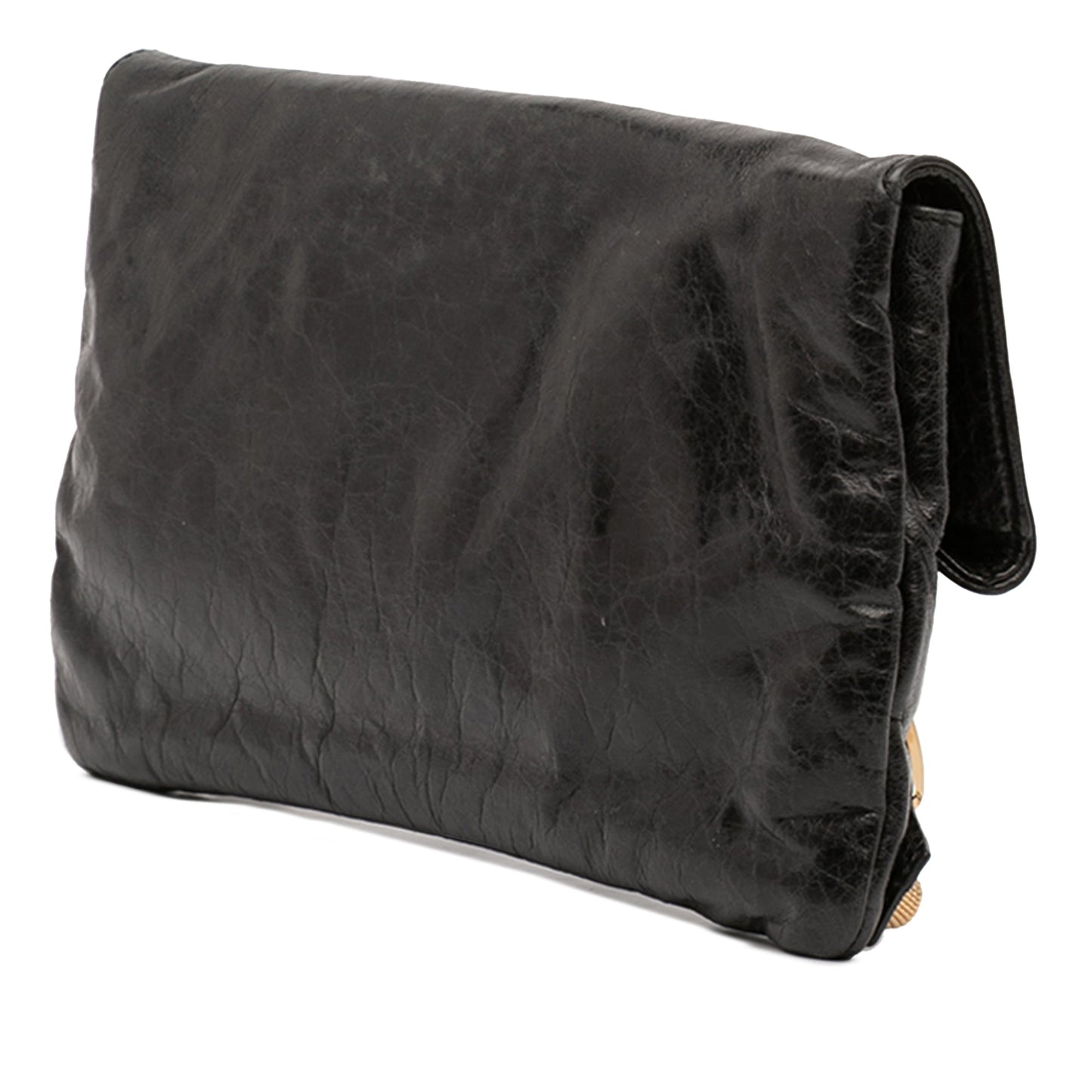 Balenciaga Lambskin Motocross Giant 21 Envelope Clutch