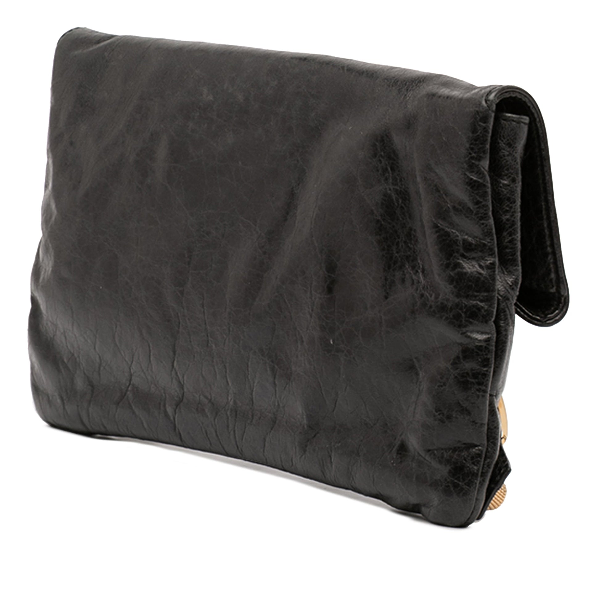 Balenciaga Lambskin Motocross Giant 21 Envelope Clutch