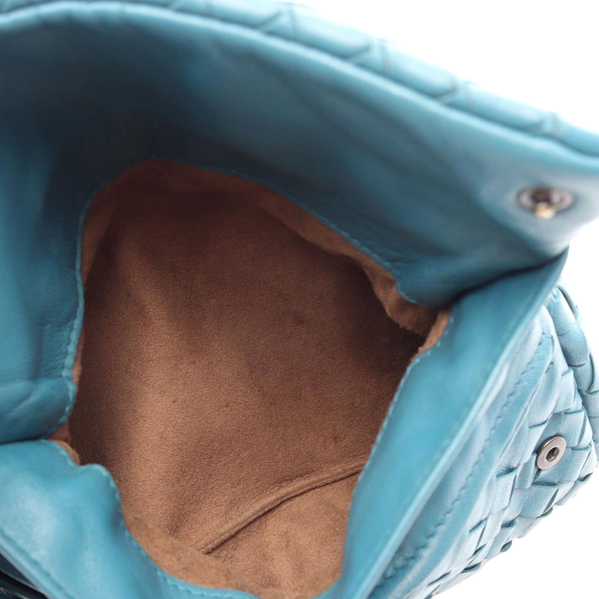 Bottega Veneta Intrecciato Crossbody — Blue