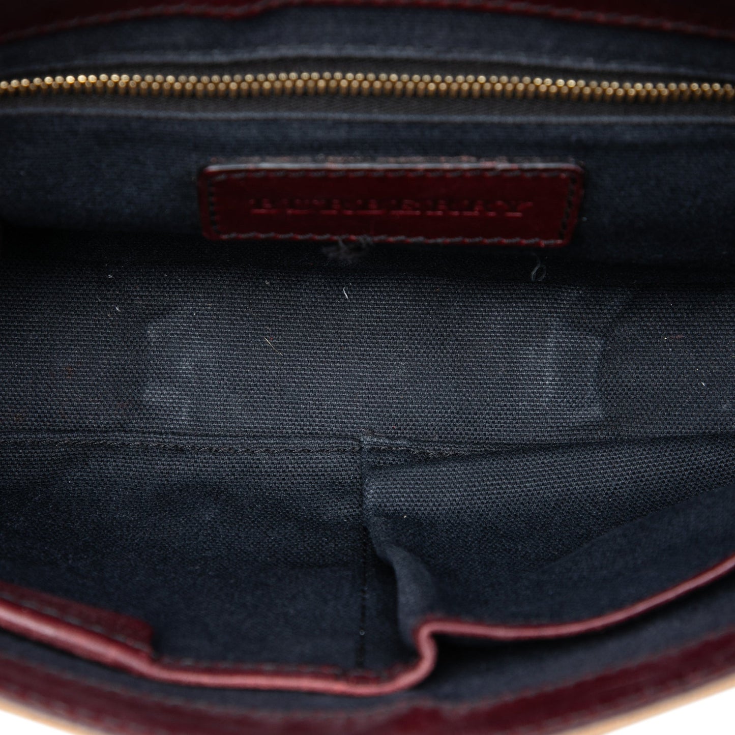 Burberry Leather and House Check Canvas Bridle Abbott Crossbody