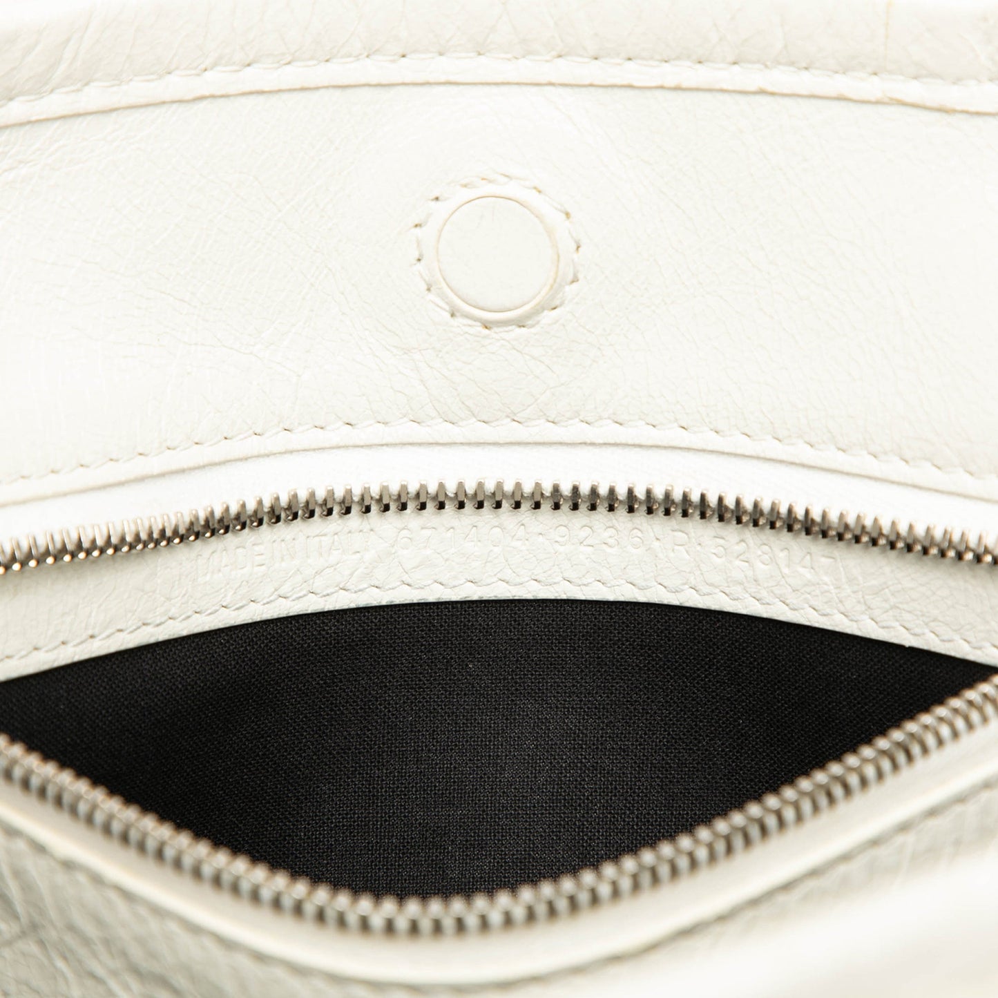 Balenciaga Small Shearling and Leather Barbes East West Shopper Tote