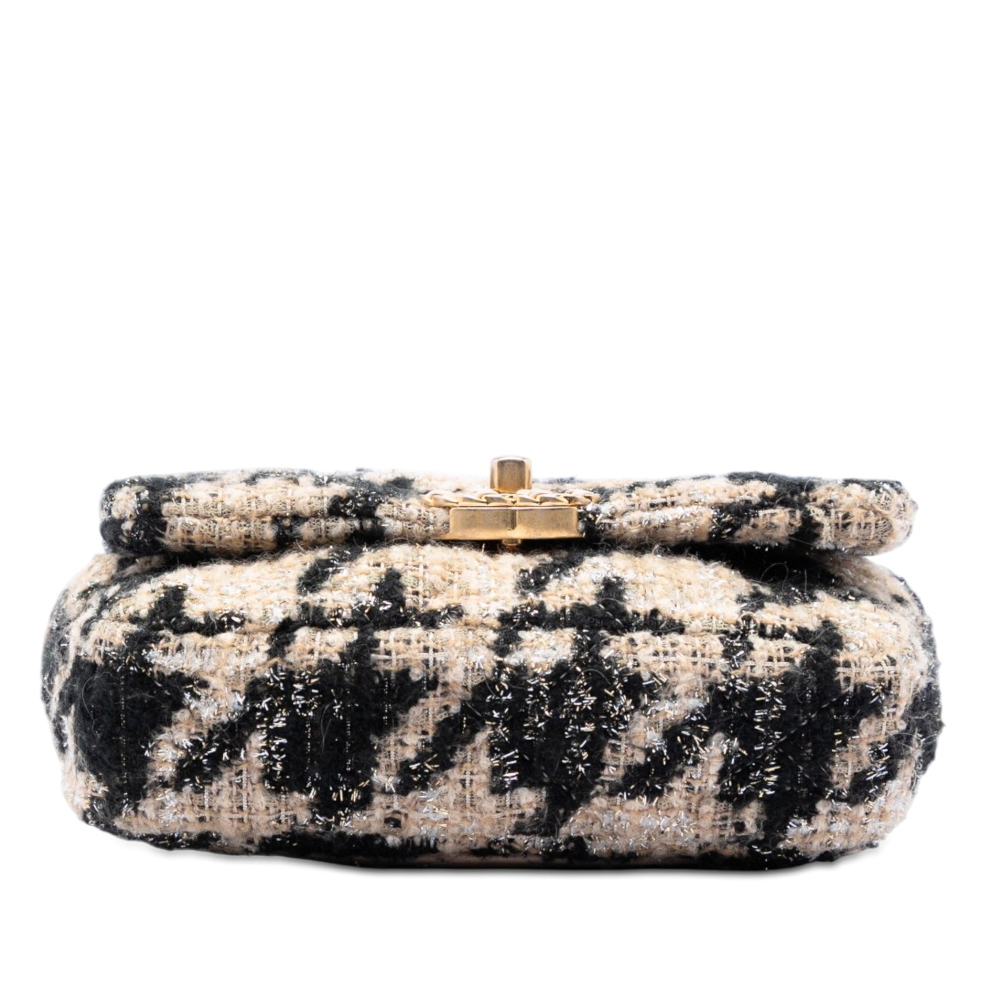 Chanel Houndstooth Tweed 19 Belt Bag