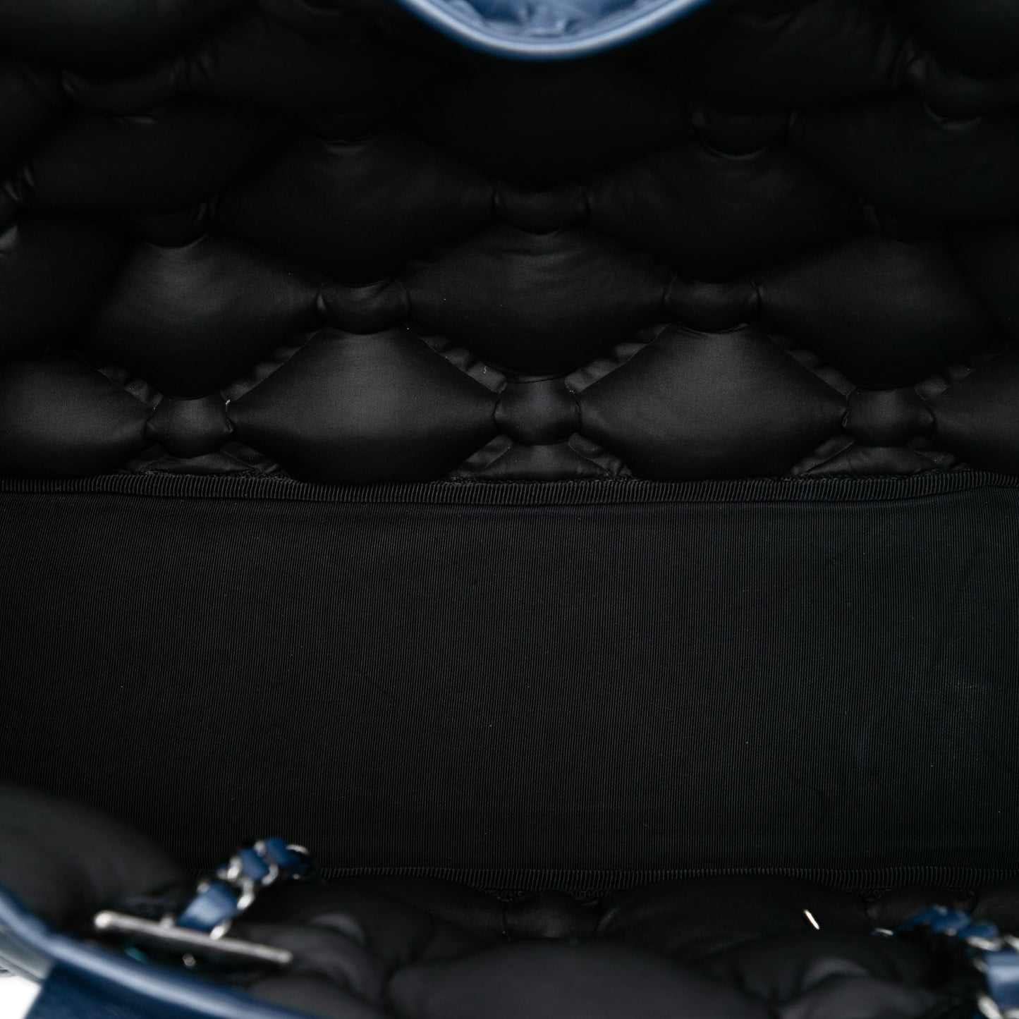 Chanel Large Quilted Leather Chesterfield Shopping Tote