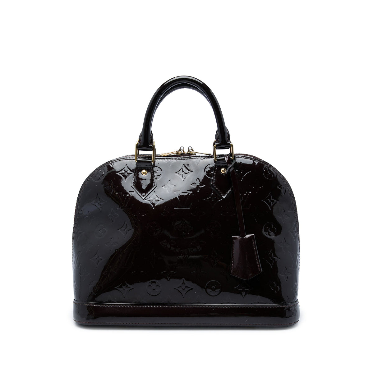 Louis Vuitton Monogram Vernis Alma PM — Purple