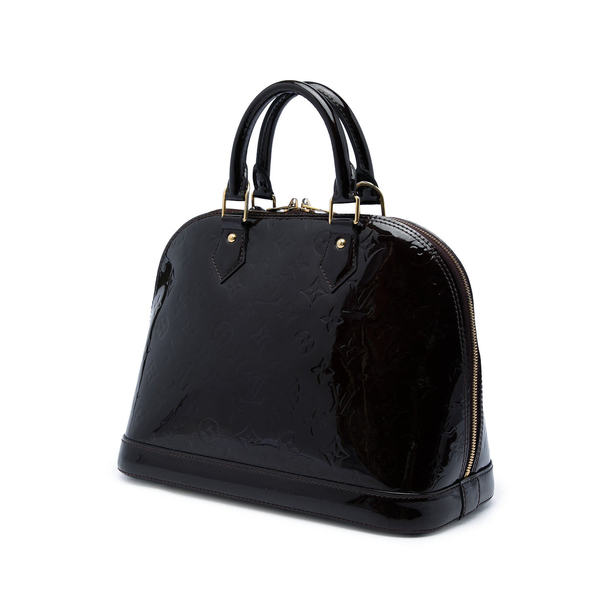Louis Vuitton Monogram Vernis Alma PM — Purple
