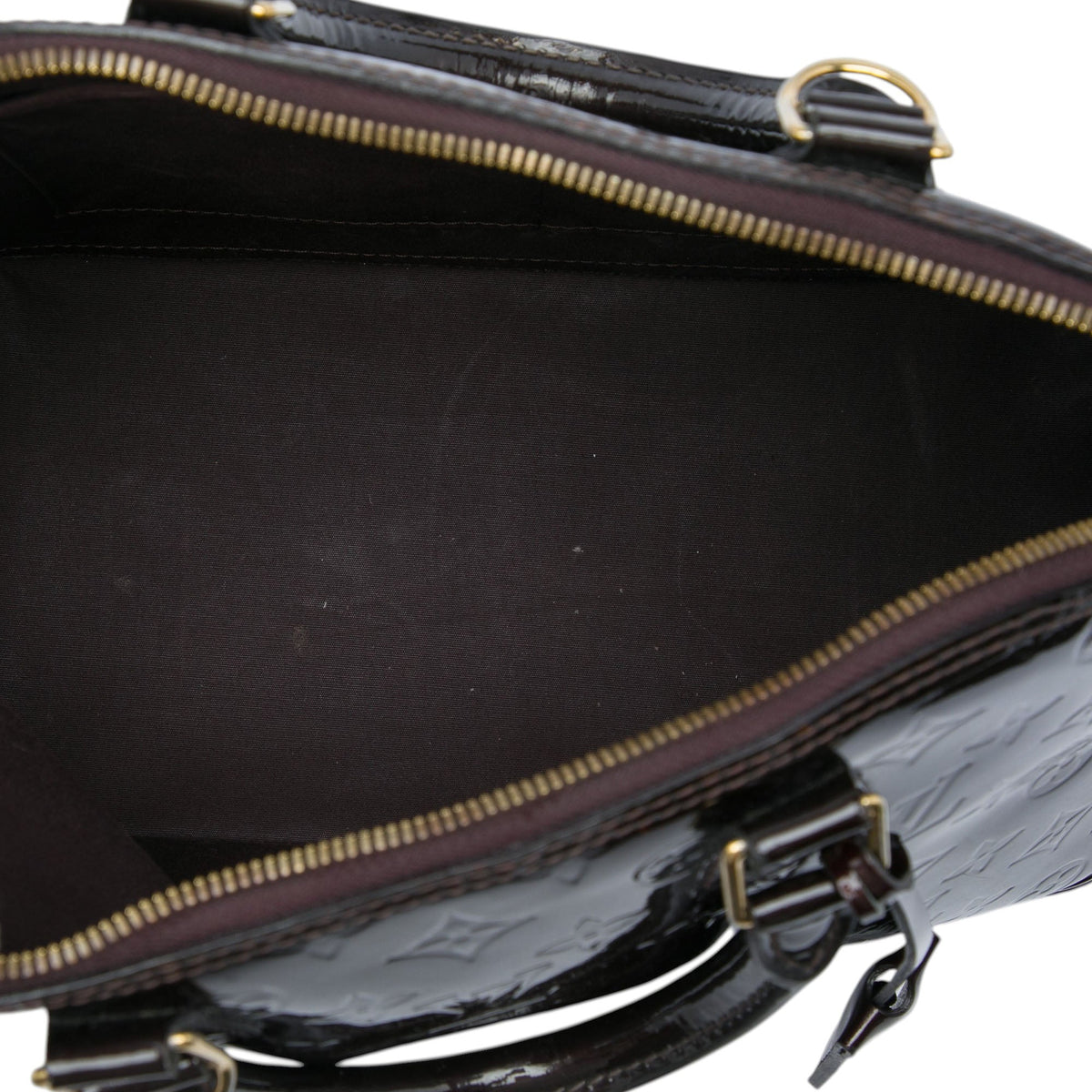 Louis Vuitton Monogram Vernis Alma PM — Purple