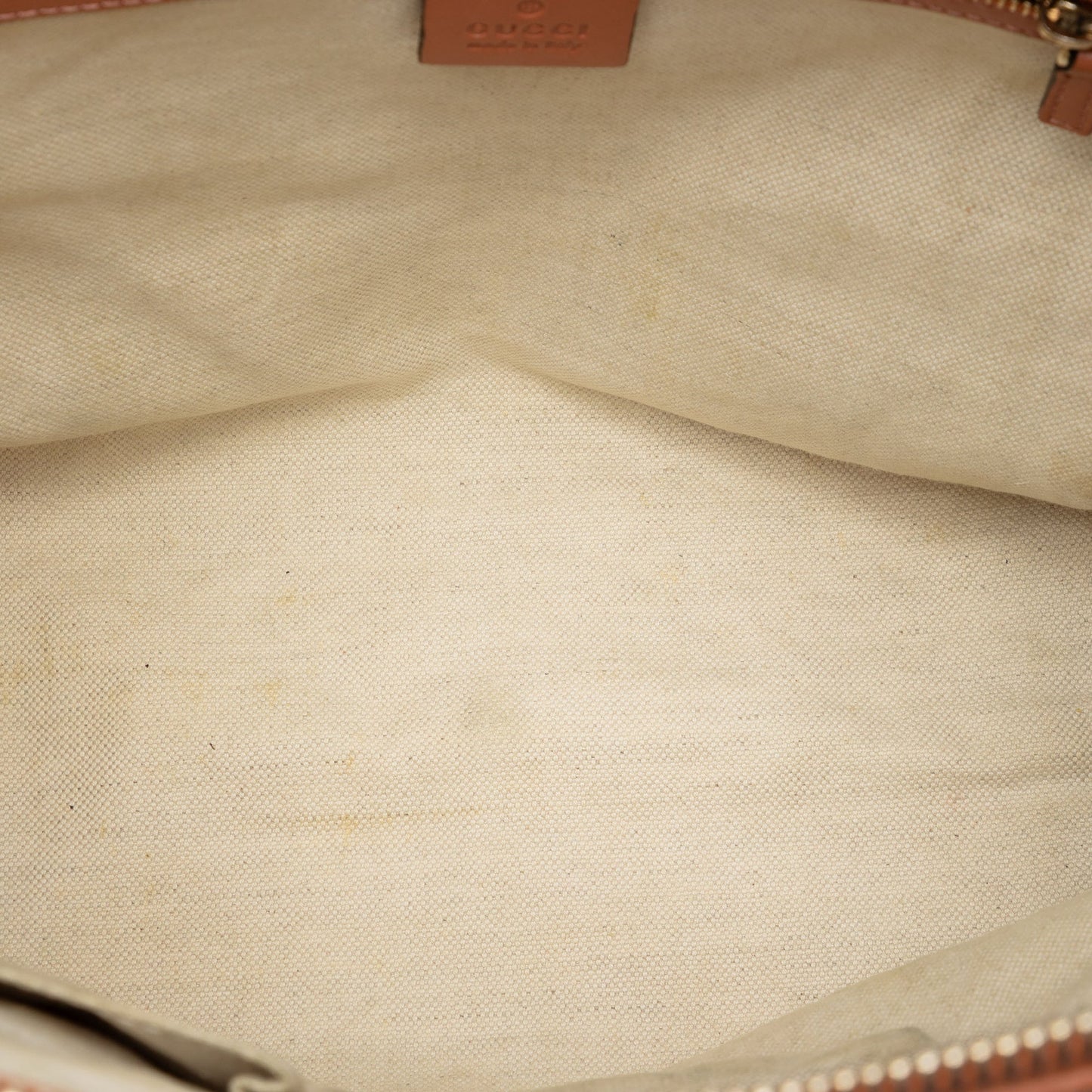 GG Canvas Heart Bit Satchel