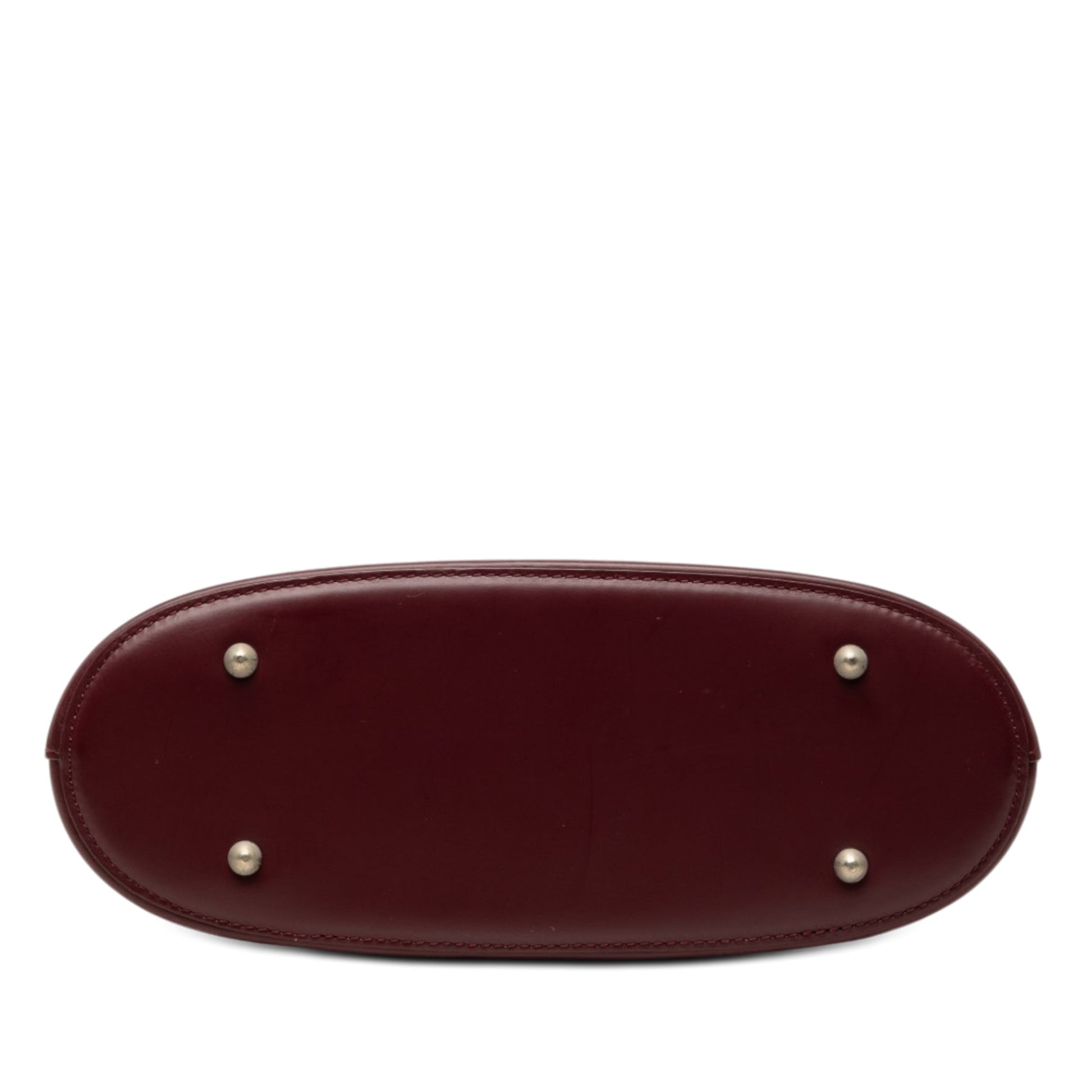 Burberry House Check Trimmed Leather Shoulder Bag