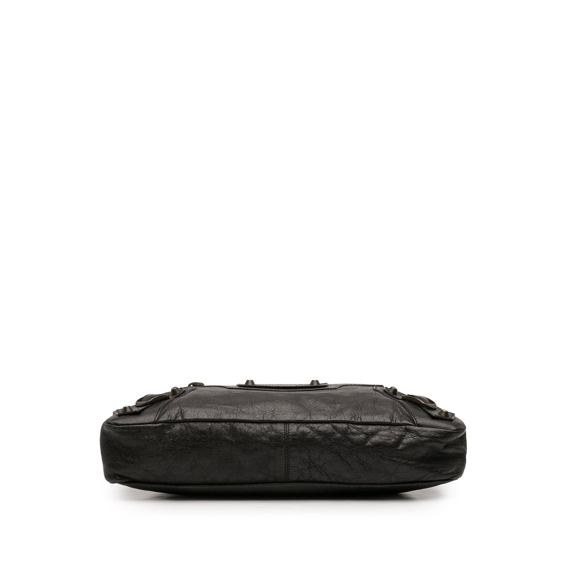 Balenciaga Lambskin Motocross Classic First Satchel