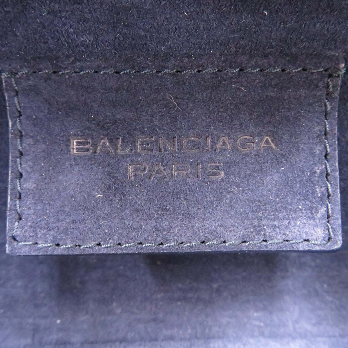 Balenciaga Leather Minaudiere Trapeze Clutch