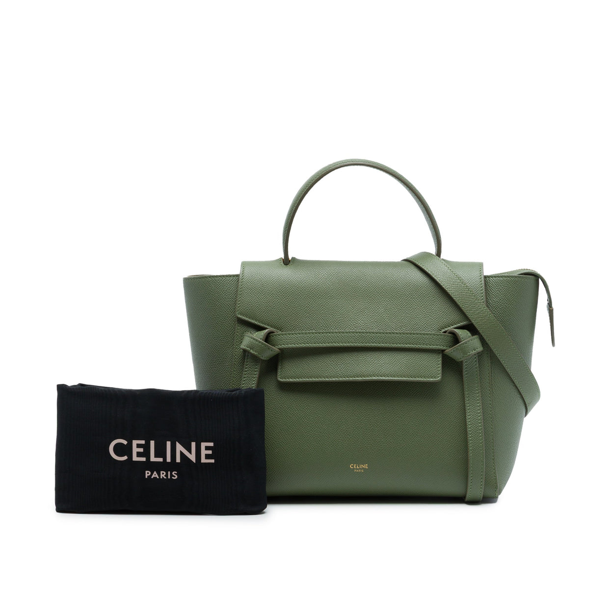 Celine Micro Grained Calfskin Belt Bag