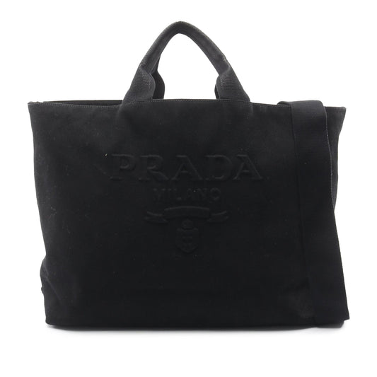 Prada Canvas Drill Tote