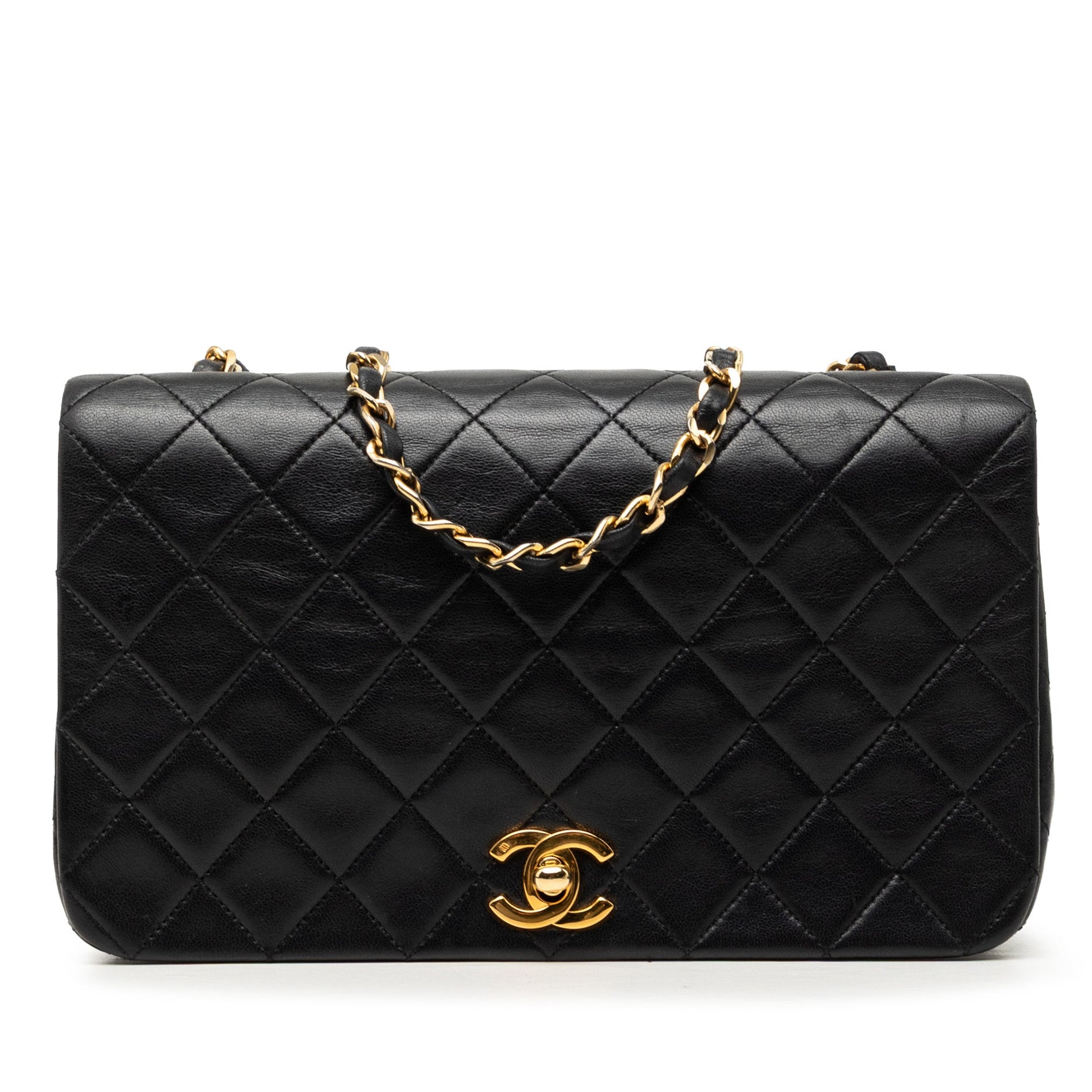 Chanel Medium Quilted Lambskin Full Flap