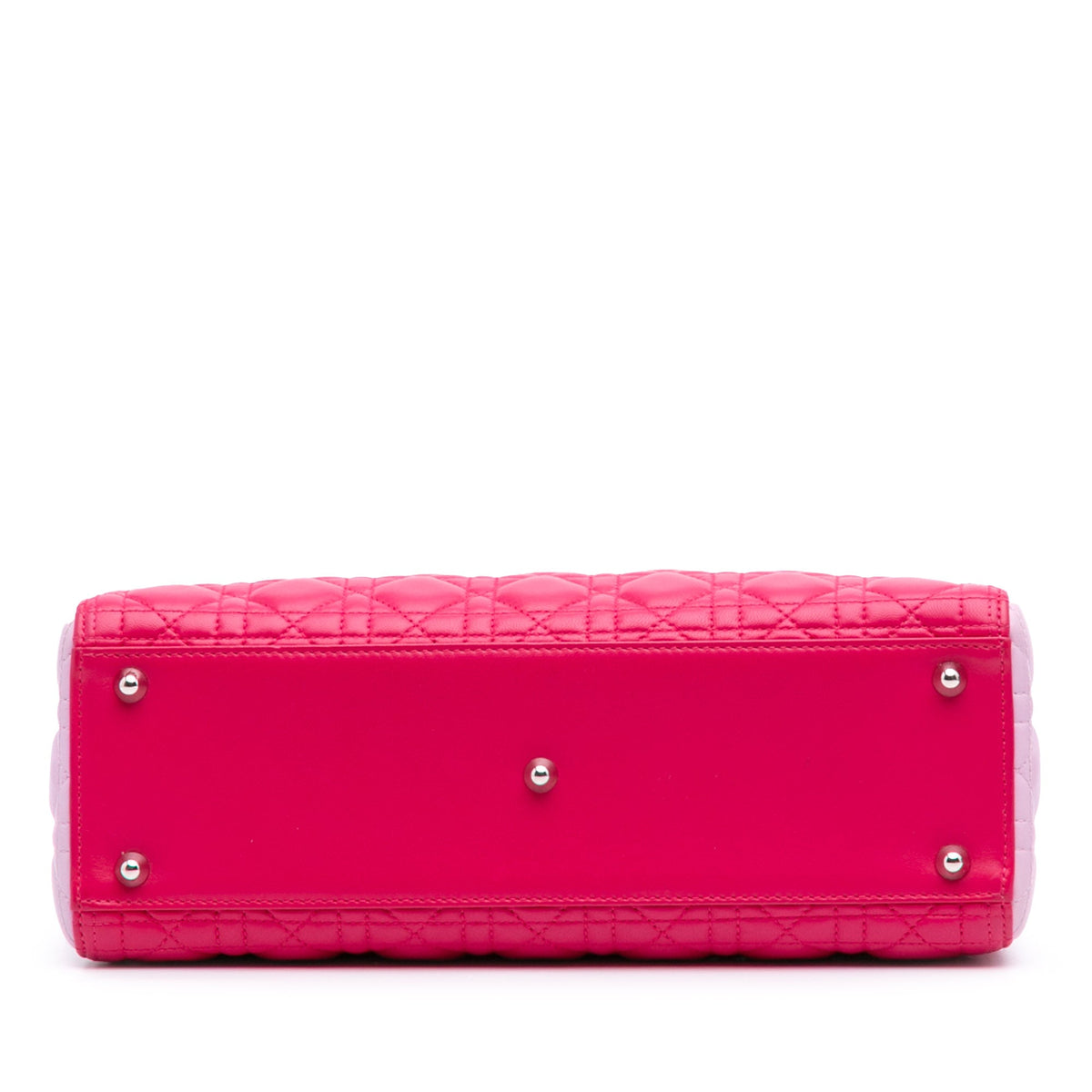 Dior Large Tricolor Lambskin Cannage Lady Dior