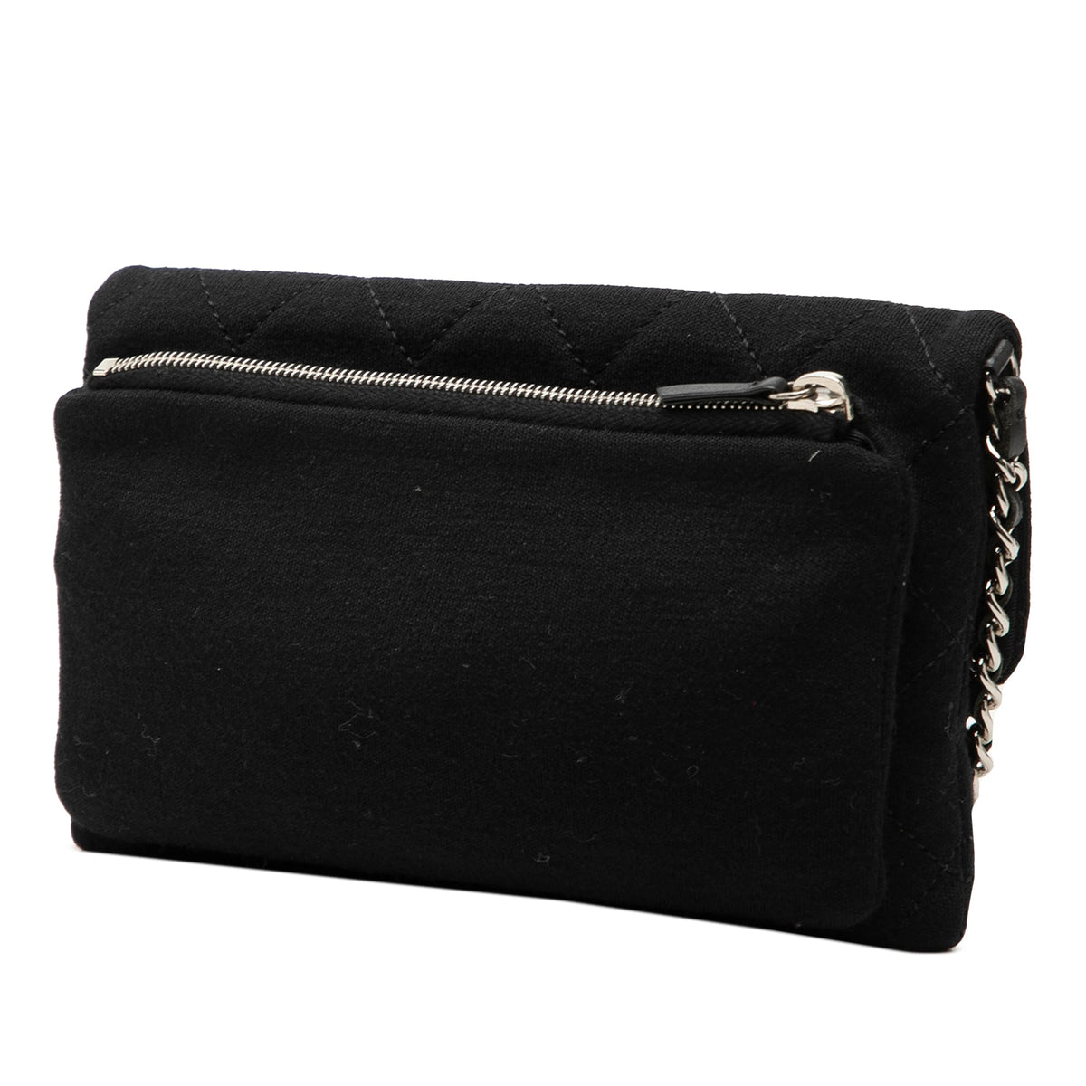 Chanel Mini CC Quilted Jersey Flap