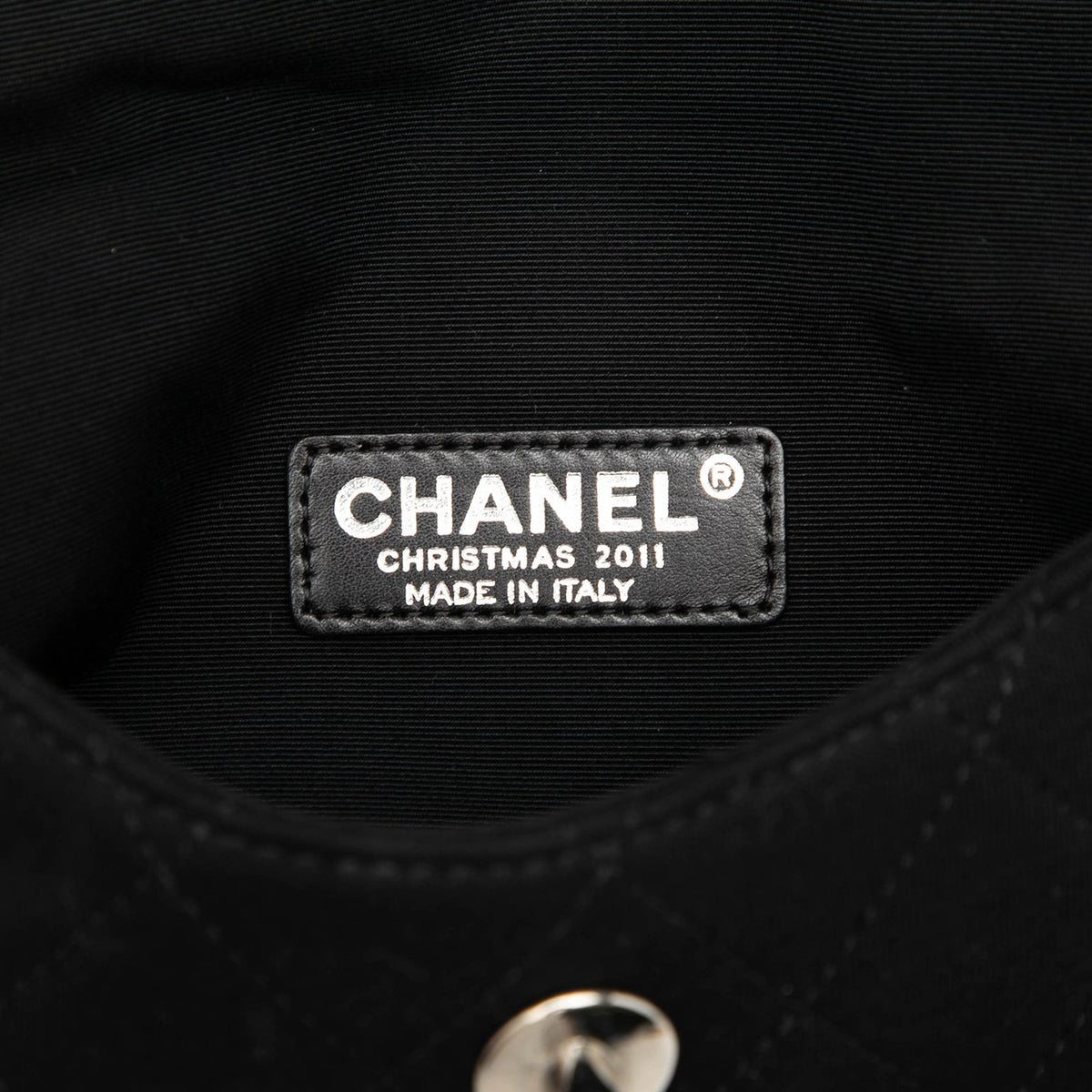 Chanel Mini CC Quilted Jersey Flap