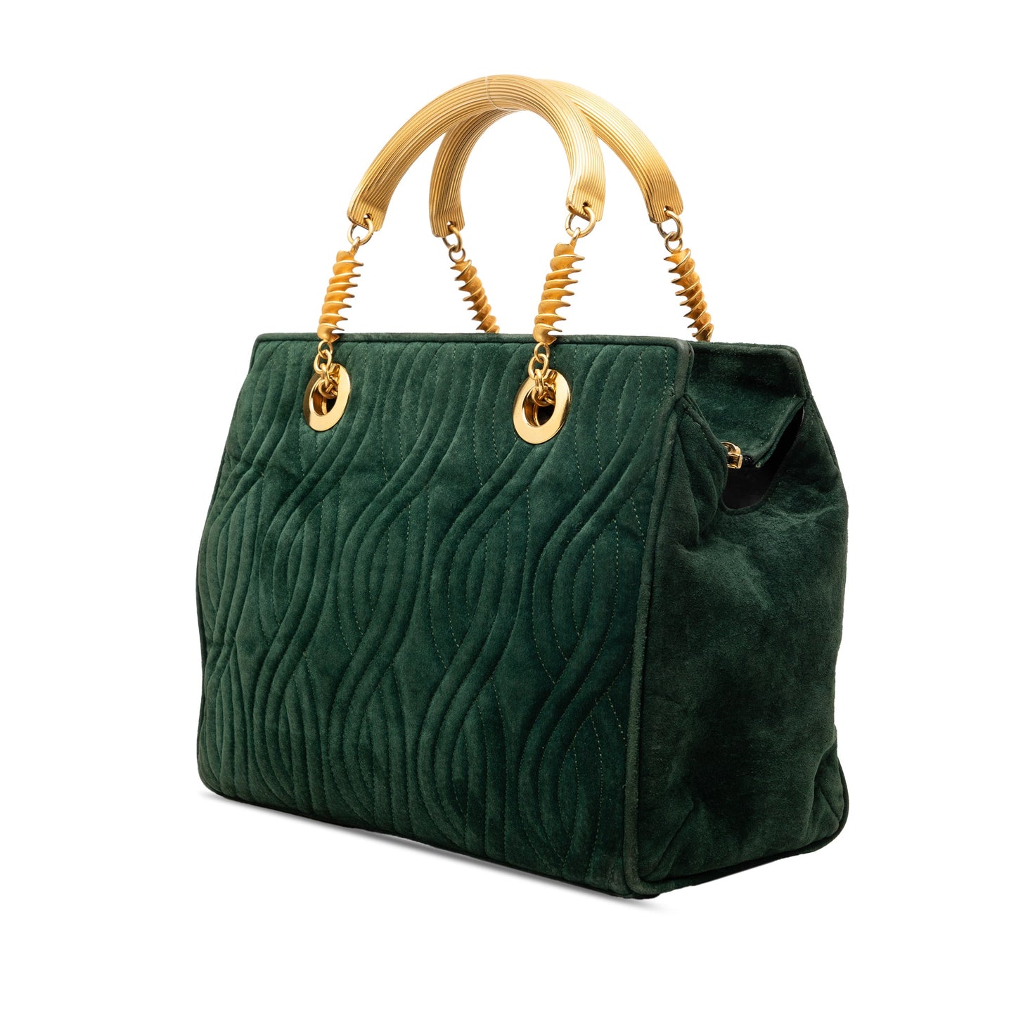 Fendi Suede Pasta Handbag