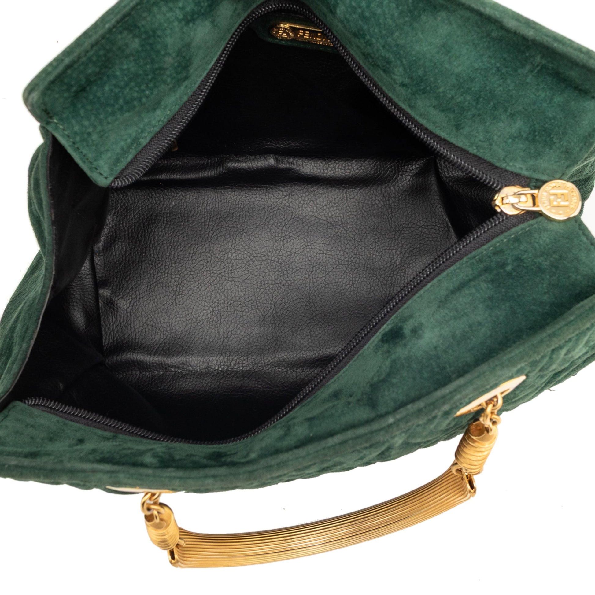 Fendi Suede Pasta Handbag
