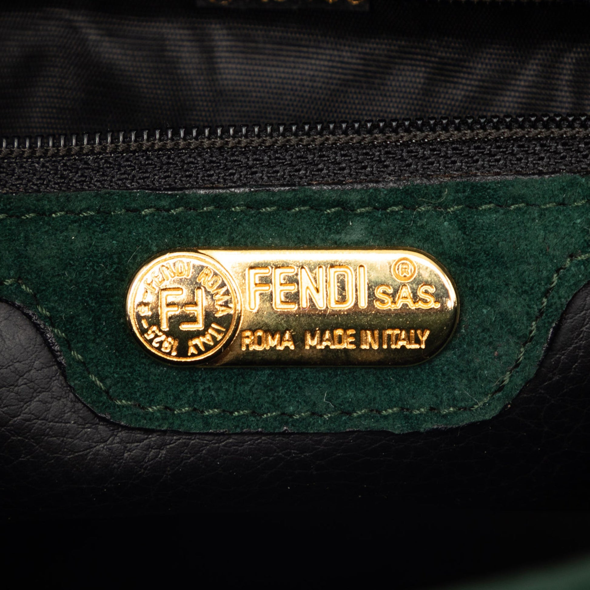 Fendi Suede Pasta Handbag