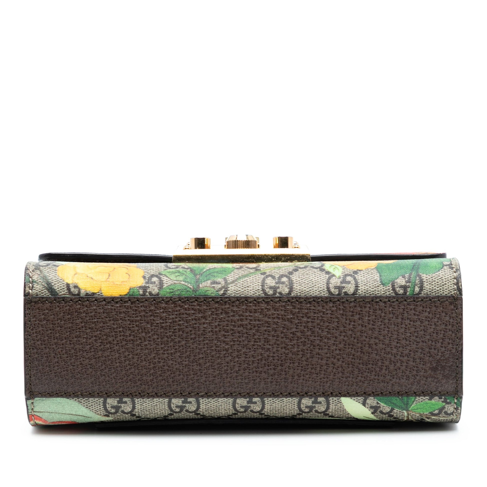 Gucci Small GG Supreme Tian Padlock Crossbody