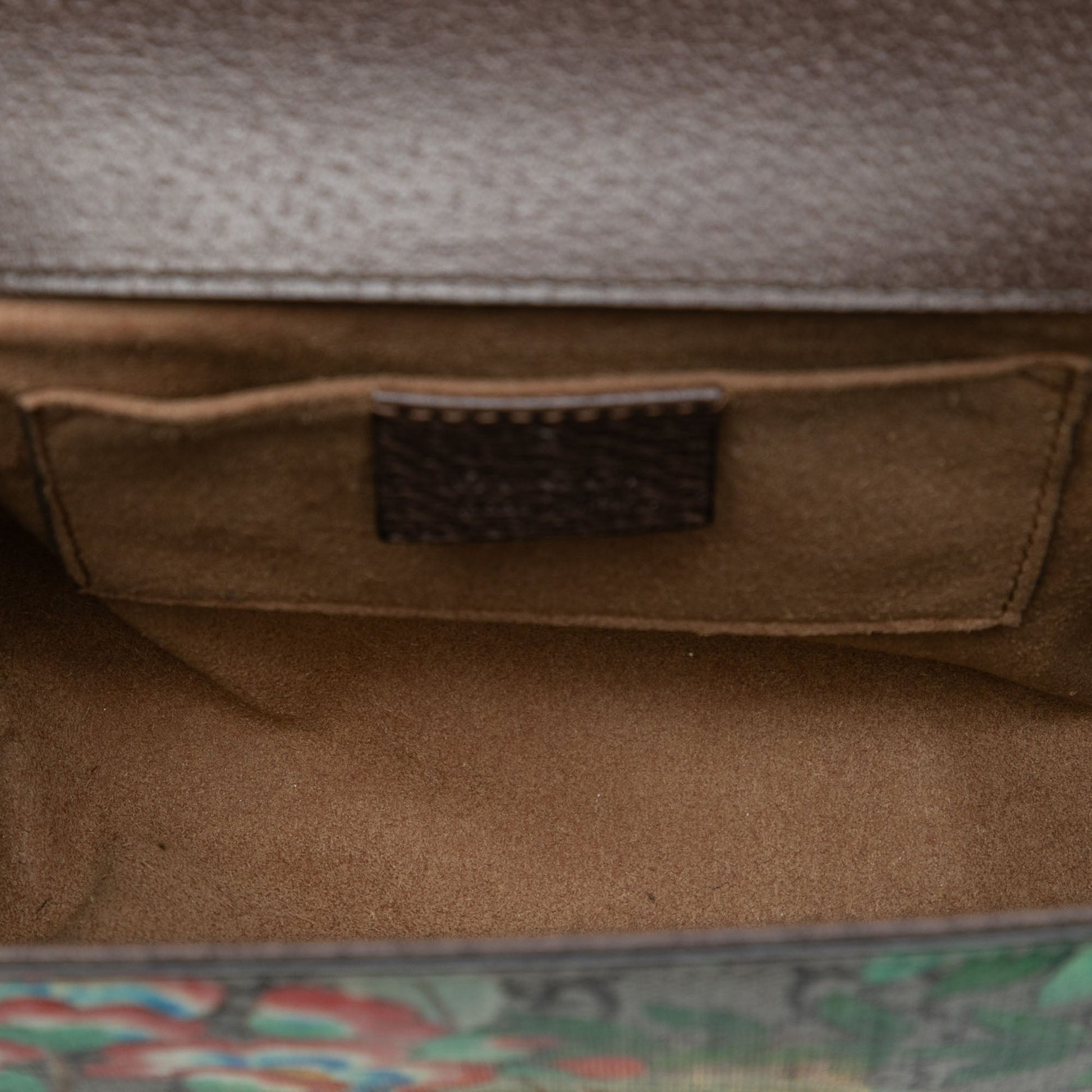 Gucci Small GG Supreme Tian Padlock Crossbody