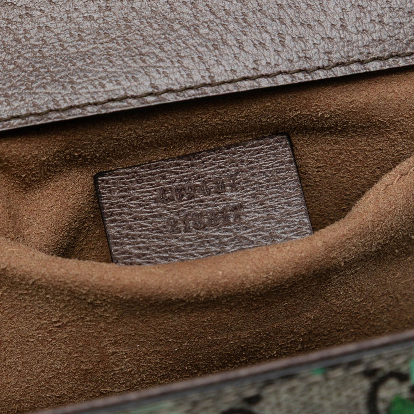 Gucci Small GG Supreme Tian Padlock Crossbody