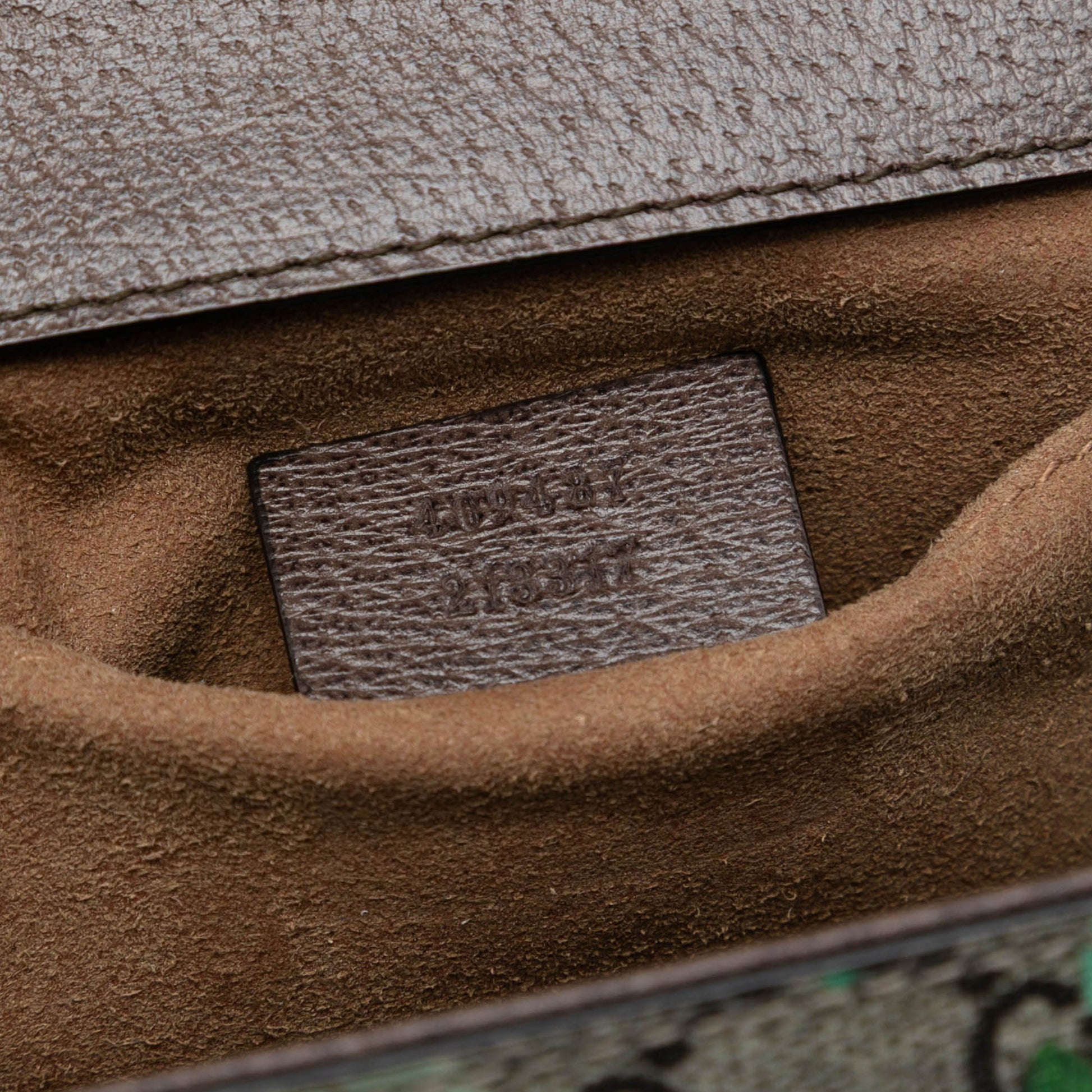 Gucci Small GG Supreme Tian Padlock Crossbody