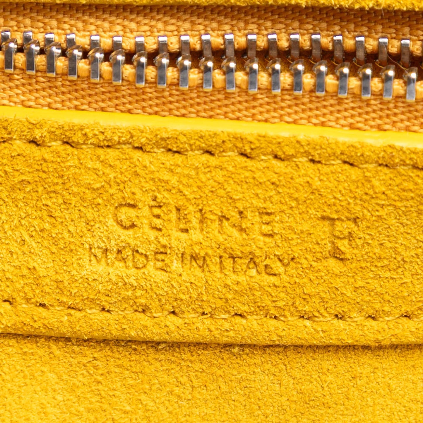 Celine Leather Biker Bucket Bag