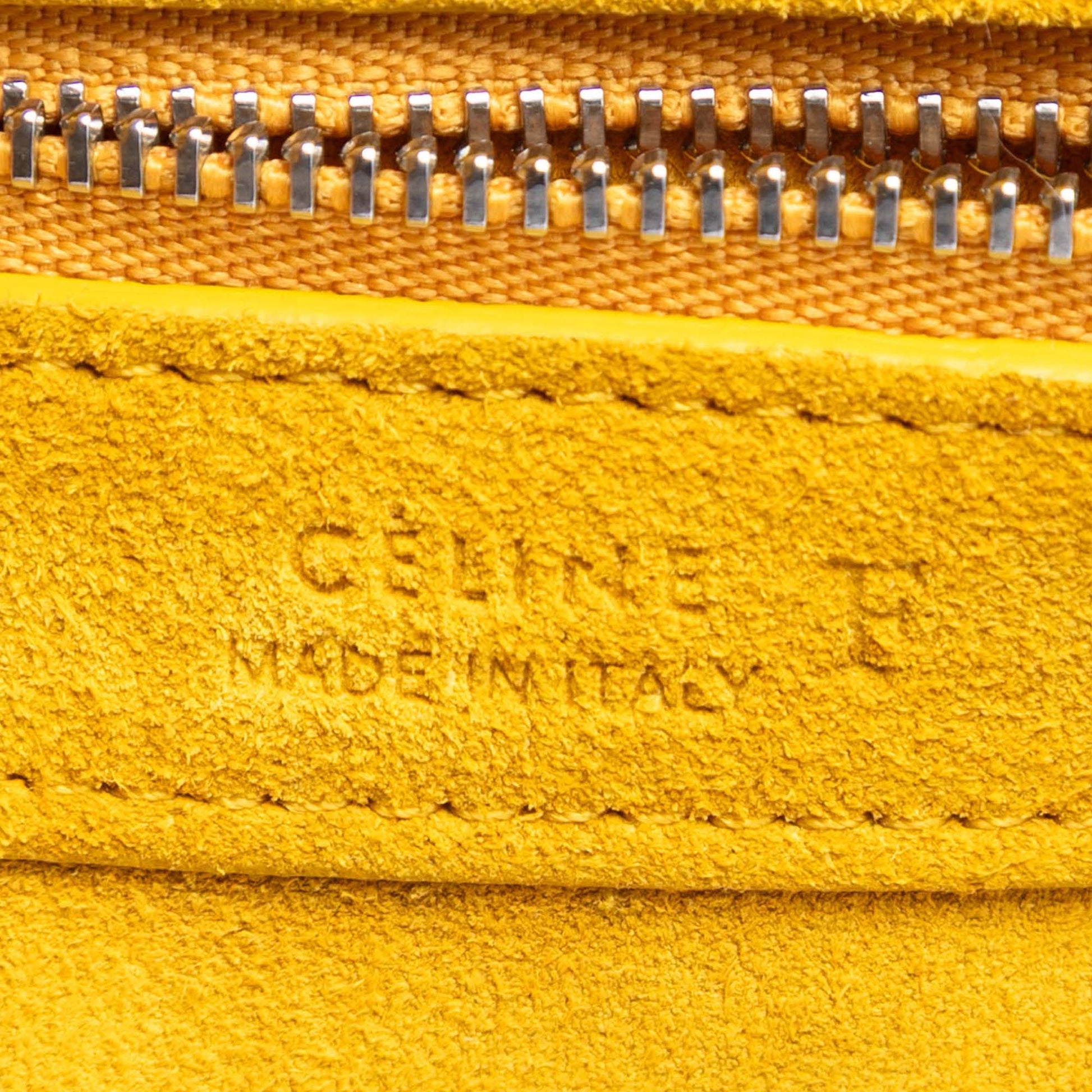 Celine Leather Biker Bucket Bag