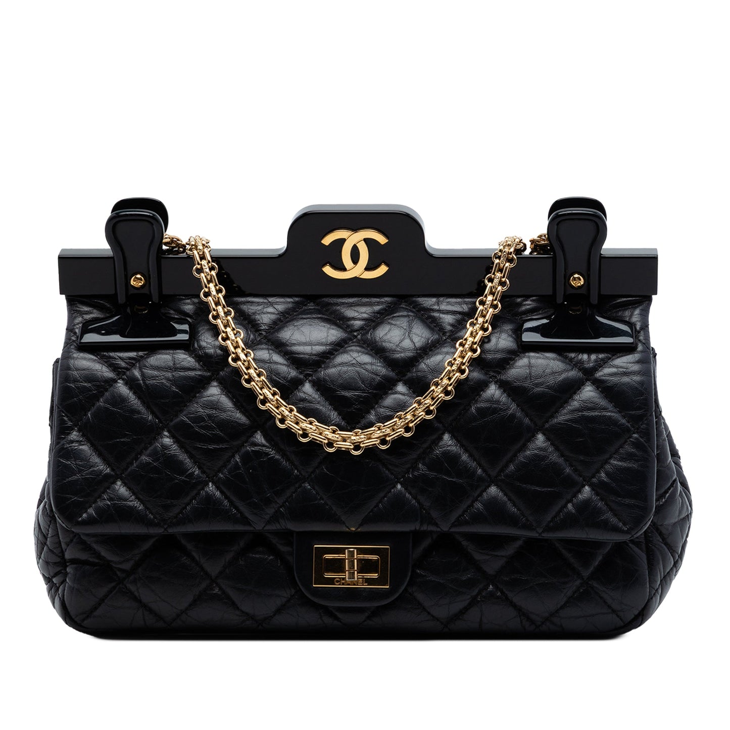 Chanel Quilted Aged Calfskin Reissue 2.55 Hanger Flap 225