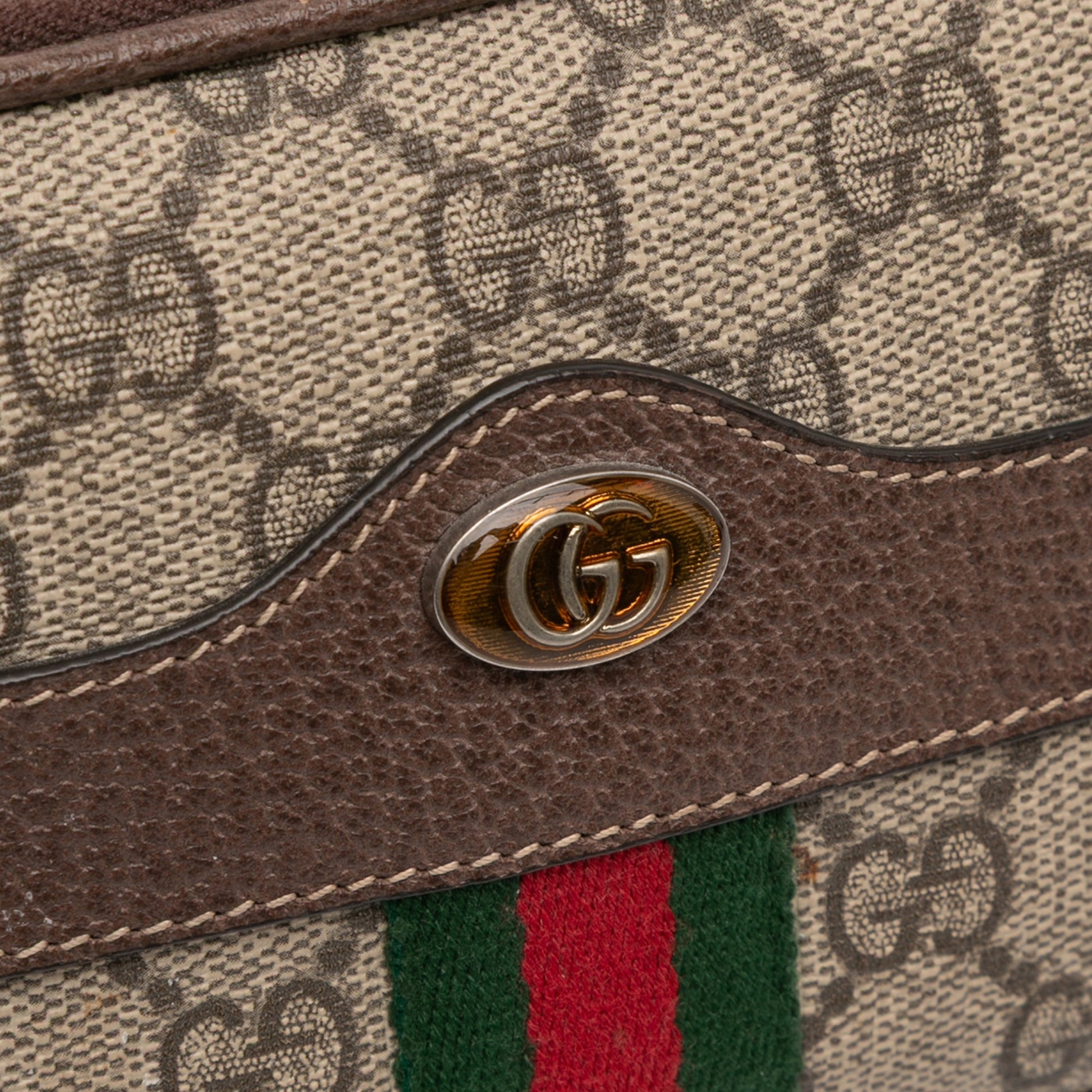 Gucci Small GG Supreme Web Ophidia Belt Bag