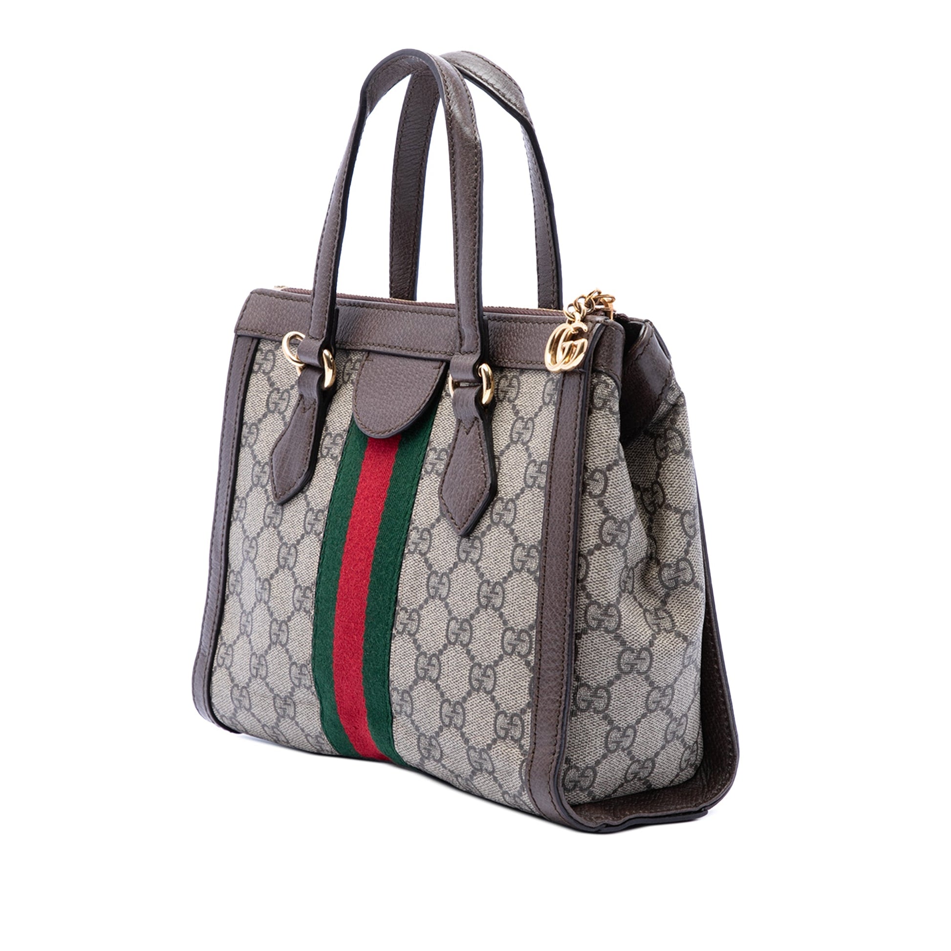 Gucci Small GG Supreme Ophidia Satchel