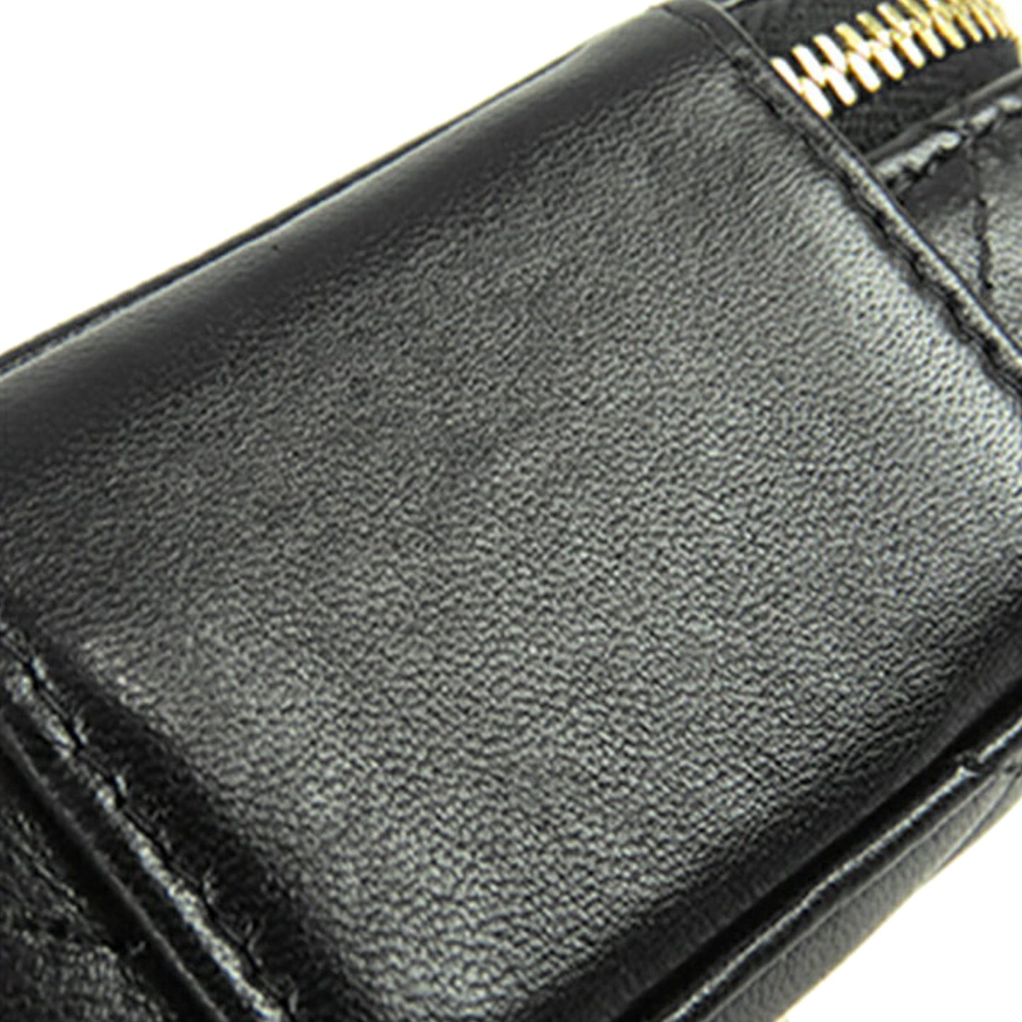 Chanel Extra Mini CC Quilted Golden Plate Vanity Crossbody
