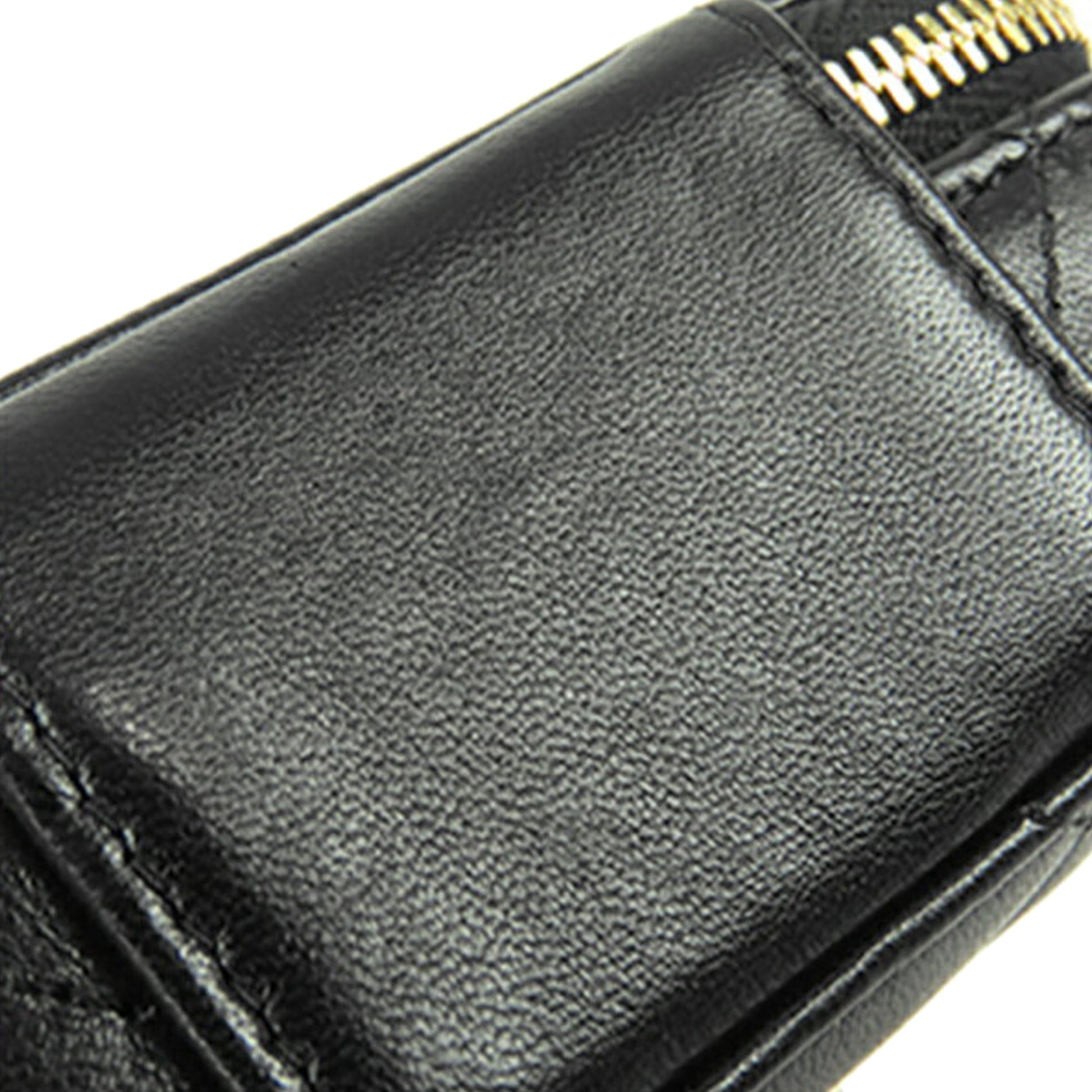 Chanel Extra Mini CC Quilted Golden Plate Vanity Crossbody