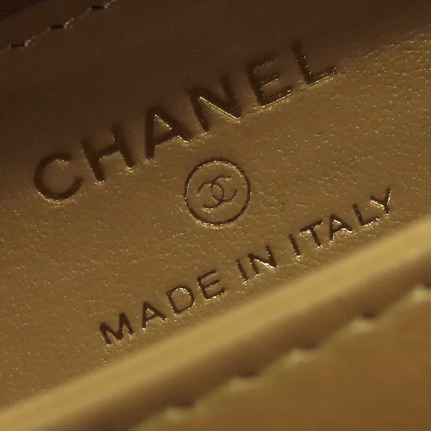 Chanel Extra Mini CC Quilted Golden Plate Vanity Crossbody