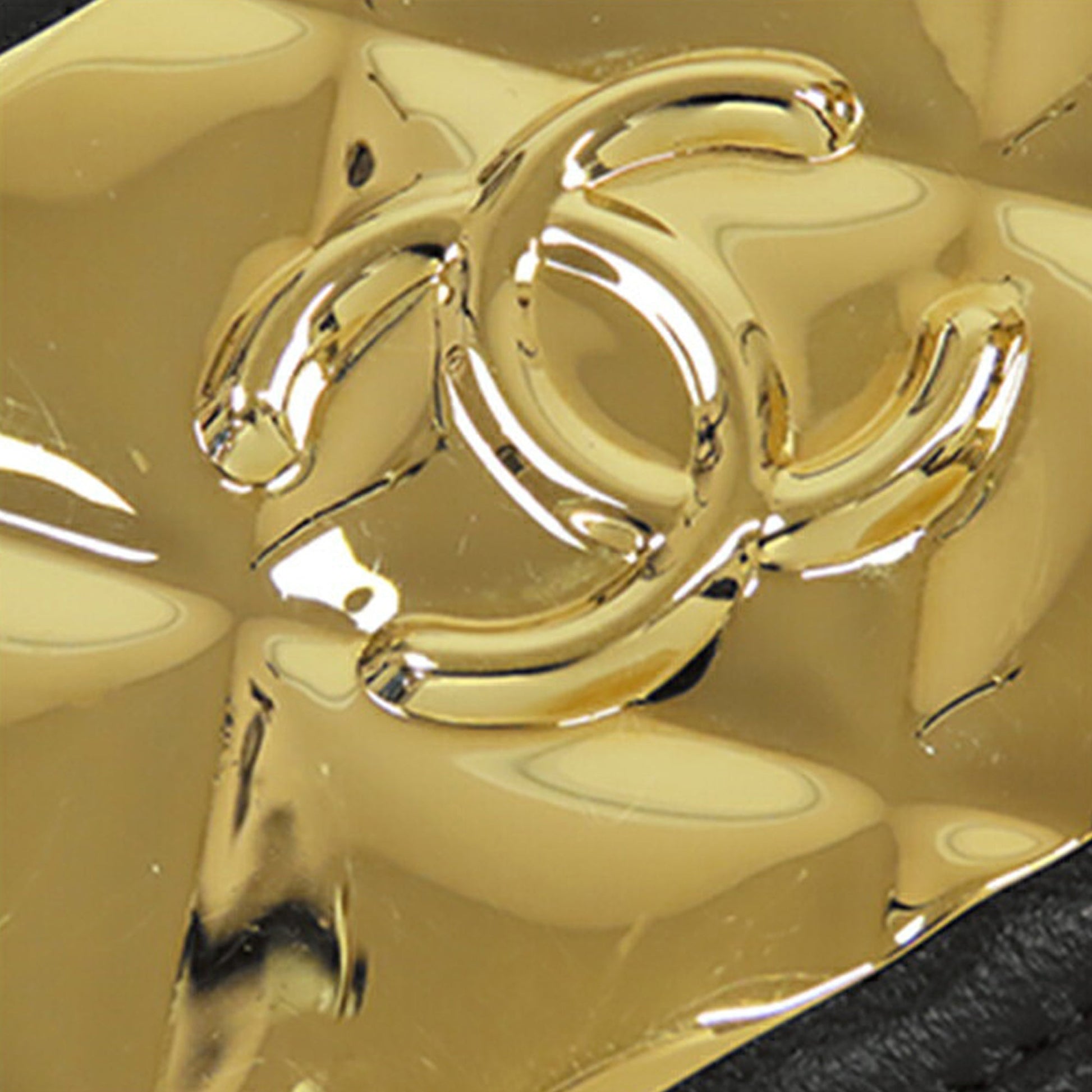 Chanel Extra Mini CC Quilted Golden Plate Vanity Crossbody