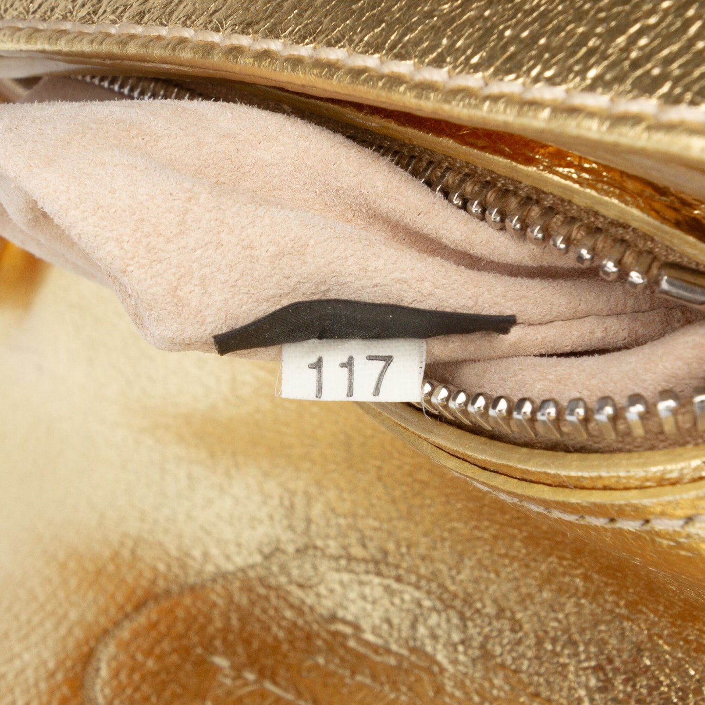 Prada Metallic Cinghiale Crossbody