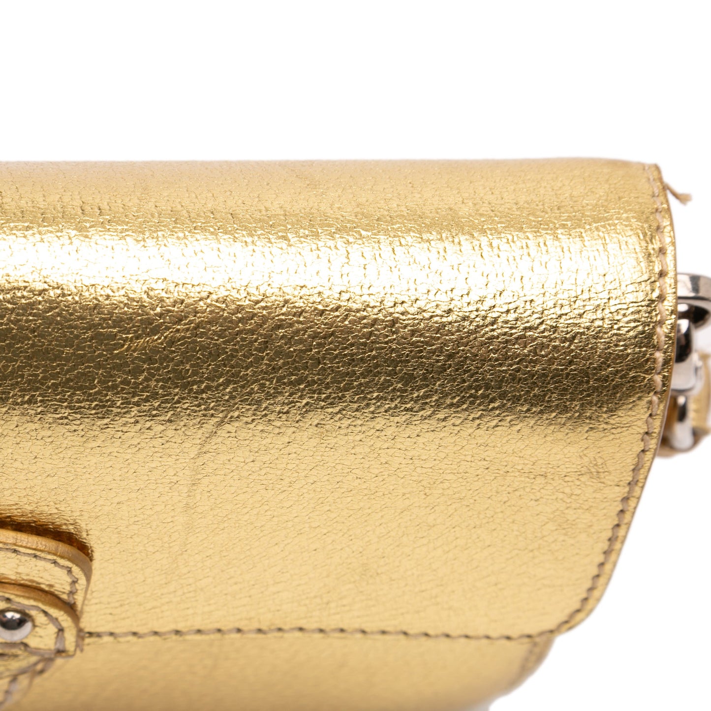 Prada Metallic Cinghiale Crossbody