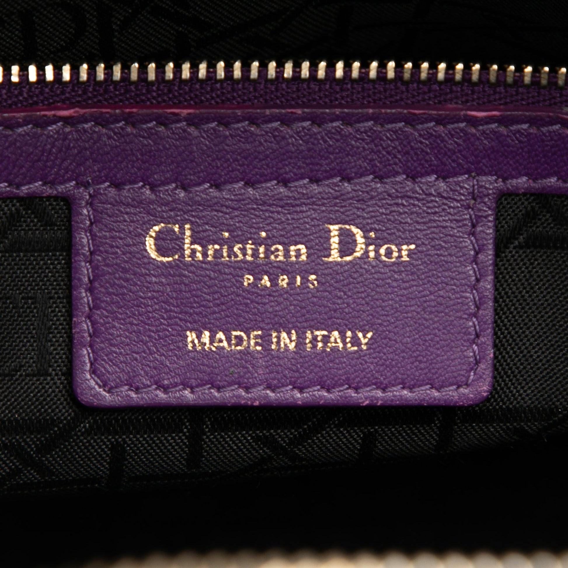 Dior Large Lambskin Cannage Lady Dior