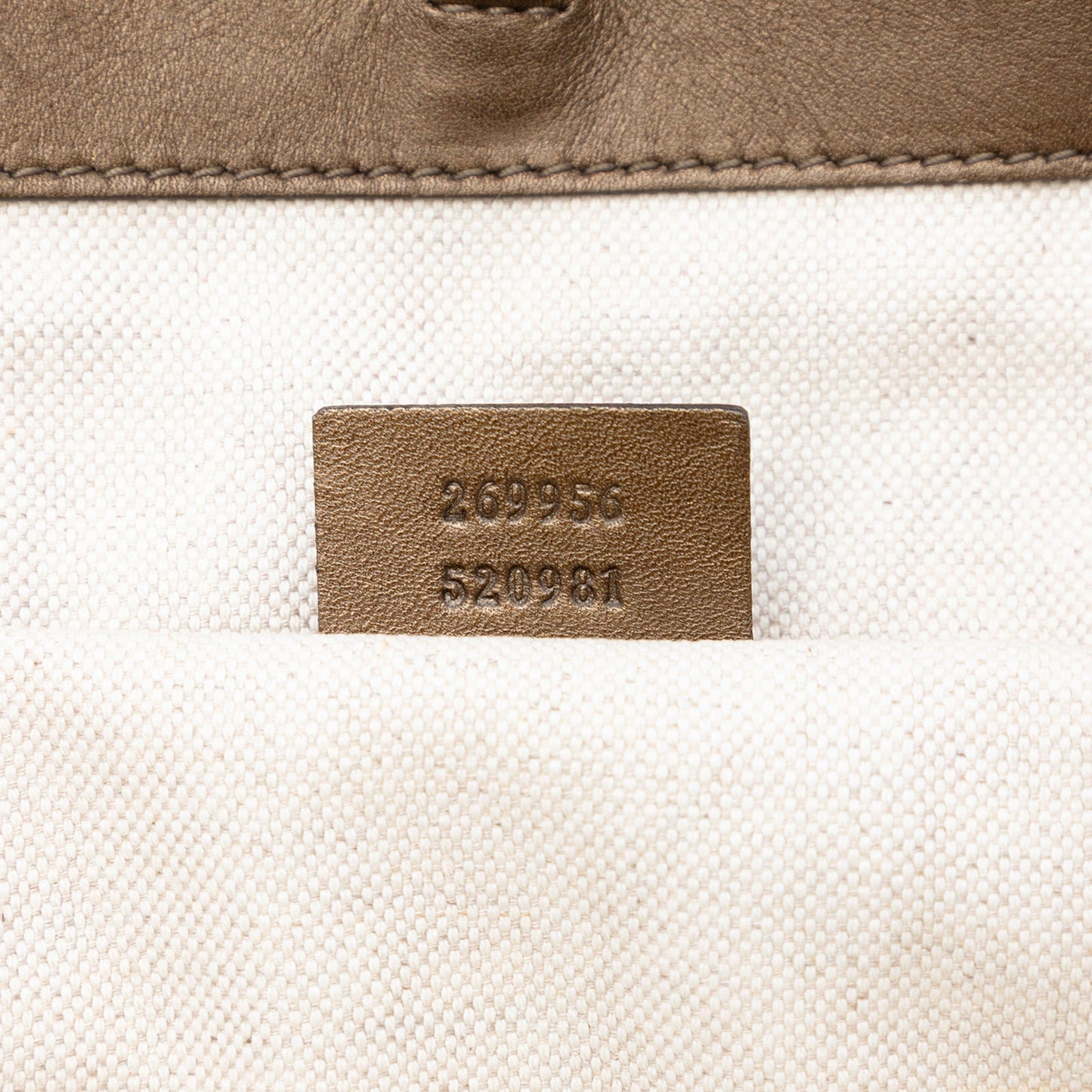 GG Lurex Heart Bit Tote