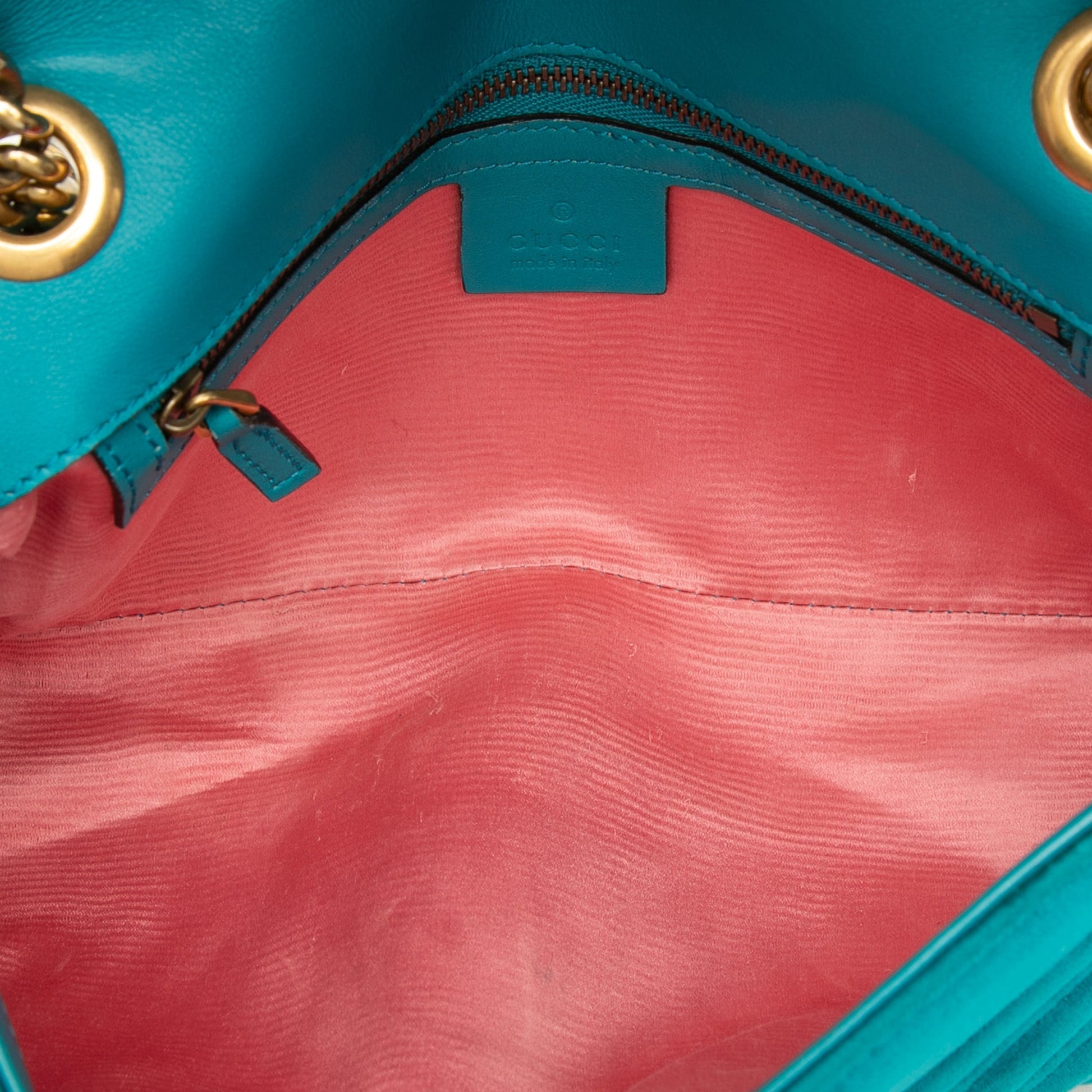 Gucci Medium GG Marmont Matelasse Velvet Shoulder Bag