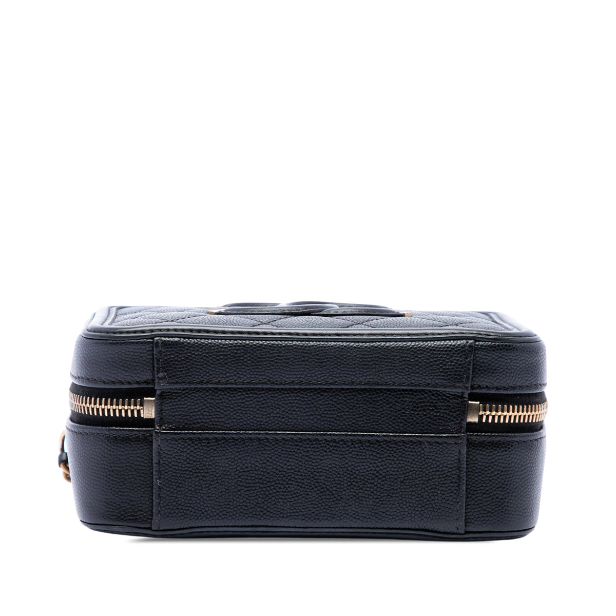 Chanel Small Caviar CC Filigree Vanity Case