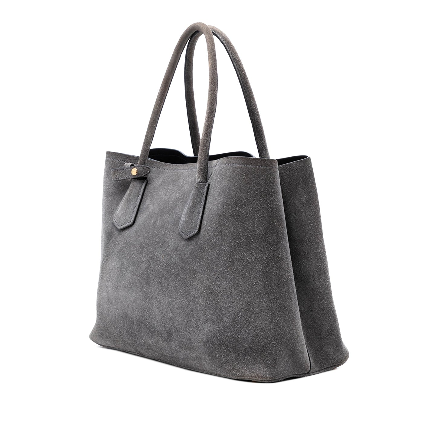 Prada Medium Scamosciato Double Satchel
