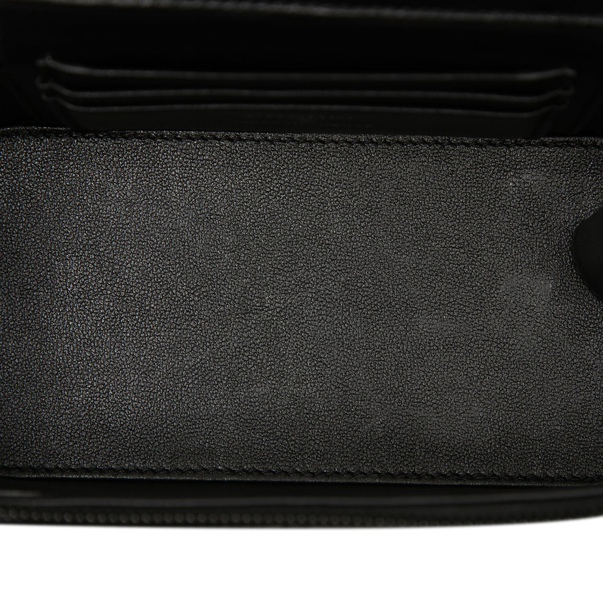 Chanel Small Lambskin So Black Top Handle Vanity Case with Chain